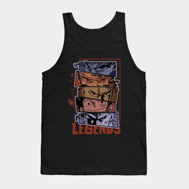 Anime Isekai Legend - Tank Top by Boose creative